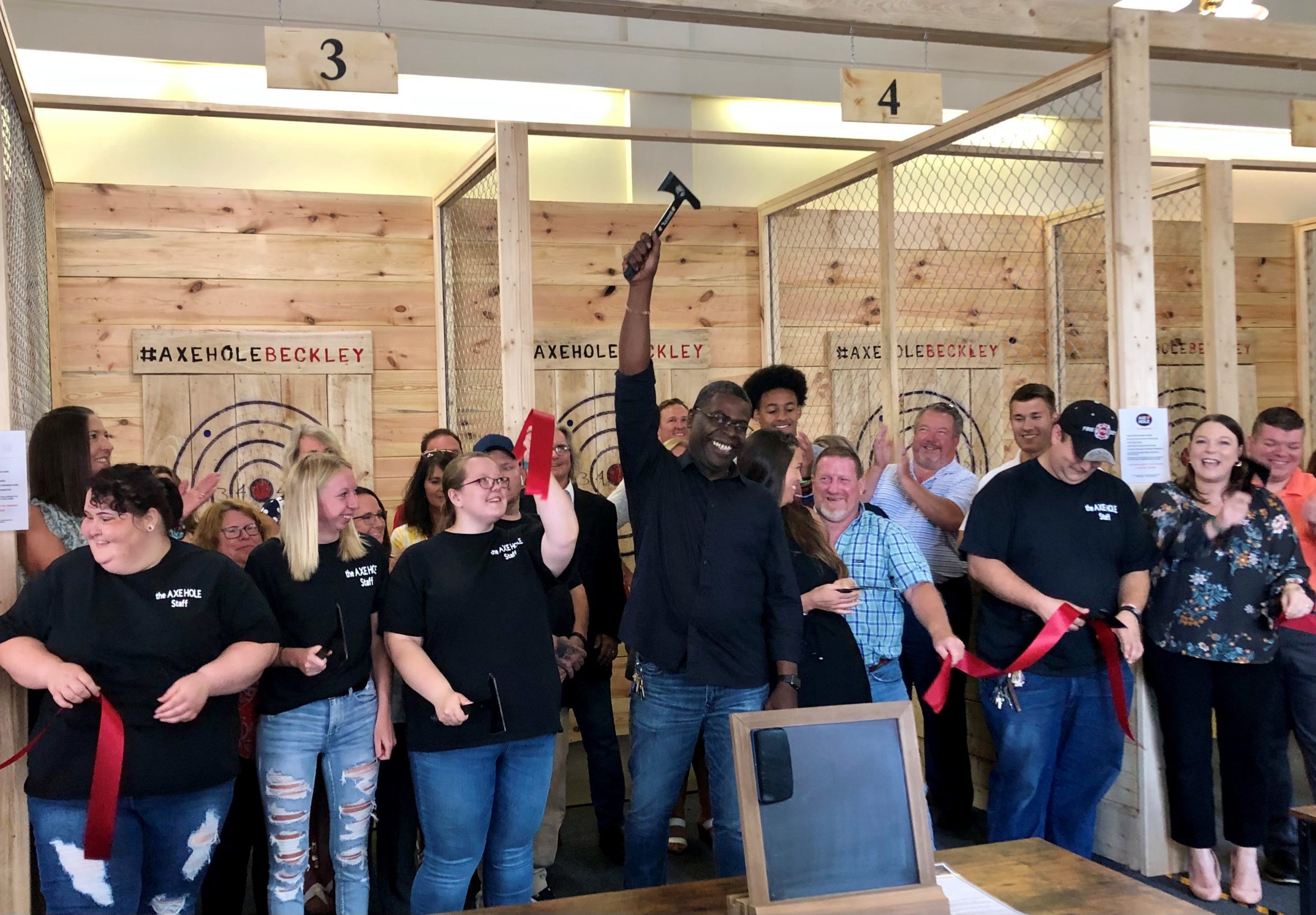 Southern W.Va.s only family-friendly indoor axe-throwing venue opens in Beckley picture