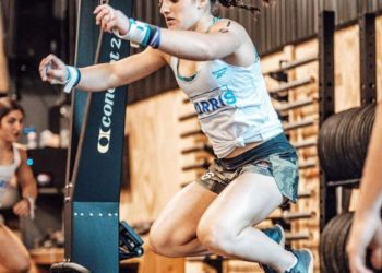 Chloe Honaker trains ahead of the CrossFit Games. (Photo courtesy of CrossFit Coal)