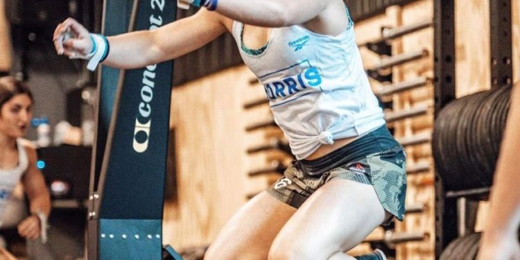 Chloe Honaker trains ahead of the CrossFit Games. (Photo courtesy of CrossFit Coal)
