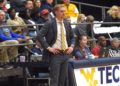 WVU Tech head coach James Long looks on from the sidelines during a game in Beckley. (Photo courtesy of WVU Tech athletics)
