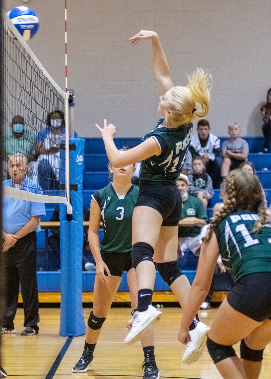 Middle School Volleyball Park sweeps Beckley Stratton