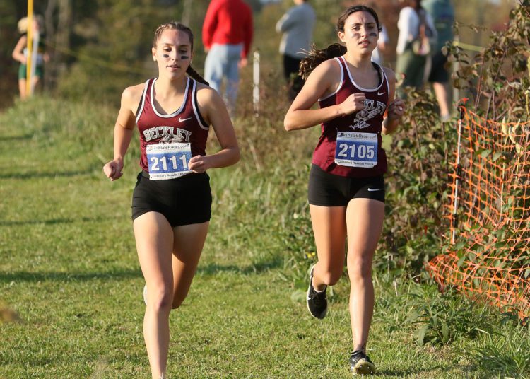 (Brad Davis/For LootPress) The high school girls portion of the Class AAA Cross Country Regionals Thursday evening in Beckley.