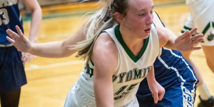 Wyoming East's Maddie Clark drives past a defender during a game against Shady Spring on Nov. 30 in New Richmond (Heather Belcher/File Photo)