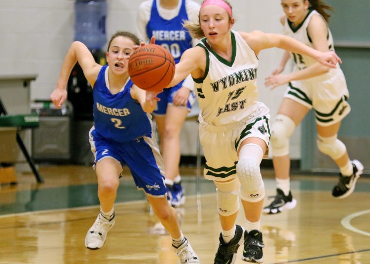 (Brad Davis/For LootPress) Wyoming East v Mercer Christian Feb. 3 in New Richmond.