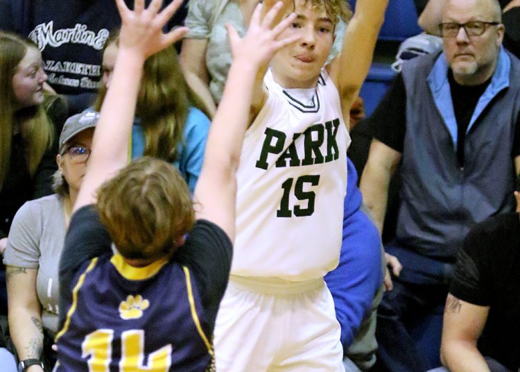 (Brad Davis/For LootPress) Park Middle at Shady Spring Middle, County Championship February 24, 2022.