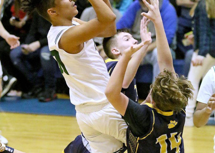 (Brad Davis/For LootPress) Park Middle at Shady Spring Middle, County Championship February 24, 2022.