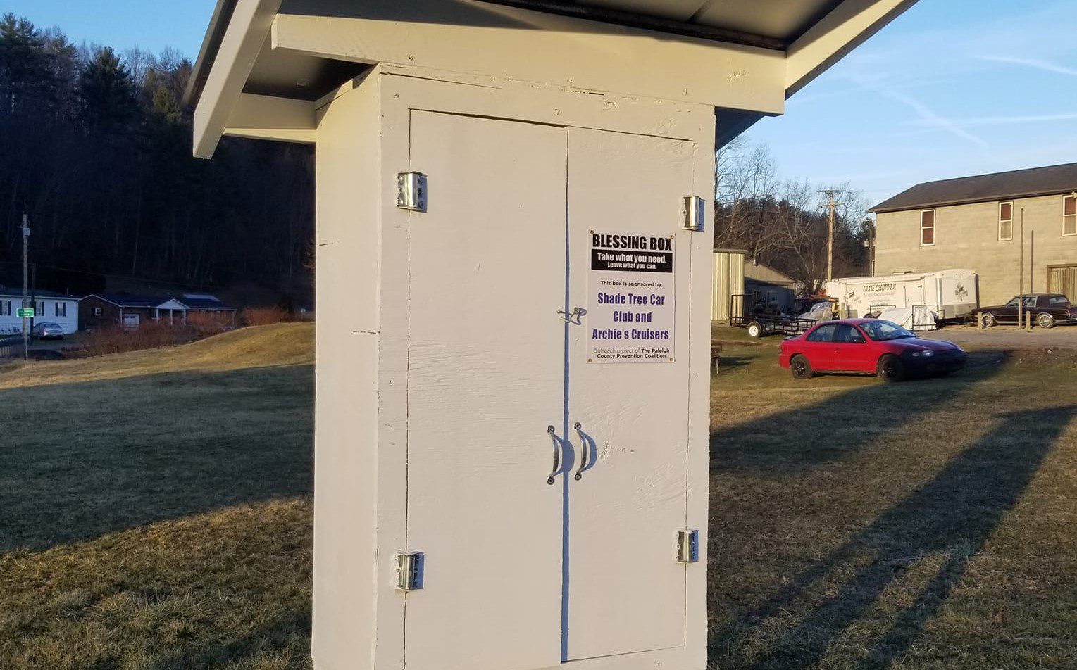 Raleigh County gains new blessing box, count rises to 15 photo photo