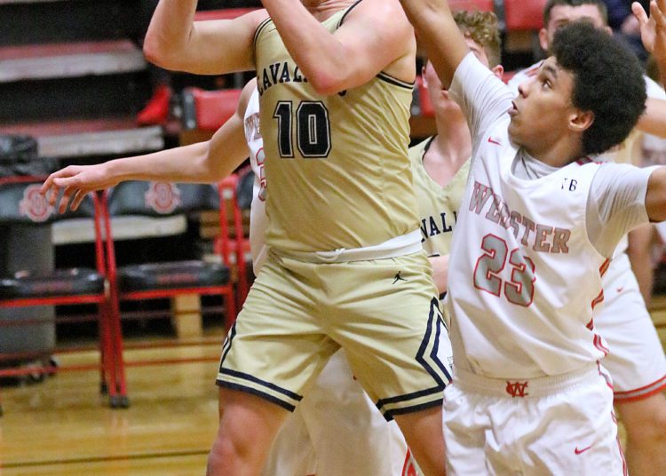 (Brad Davis/For LootPress) Webster v Greenbrier West, Sectional Championship at Oak Hill, March 3, 2022.