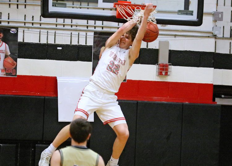 (Brad Davis/For LootPress) Webster v Greenbrier West, Sectional Championship at Oak Hill, March 3, 2022.