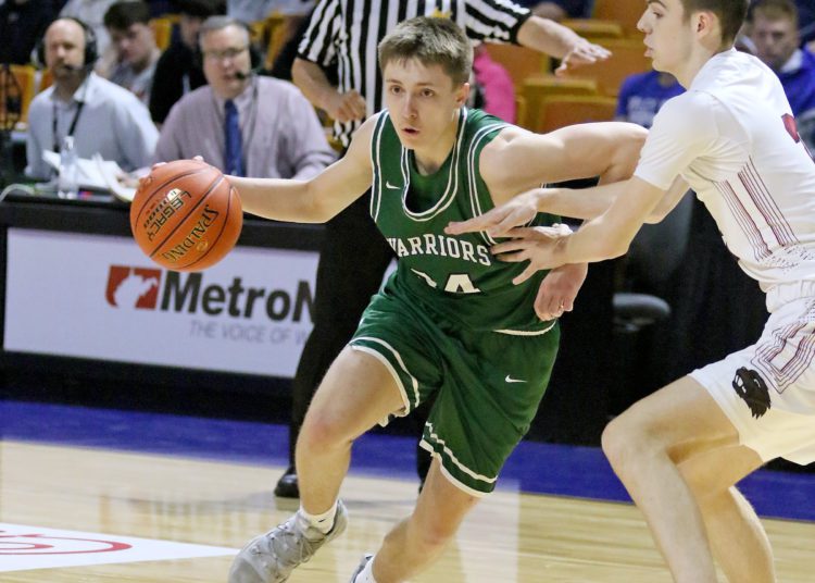 (Brad Davis/For LootPress) Bluefield v Wyoming East, State Tournament Class AA Quarterfinals, March 16, 2022 in Charleston.