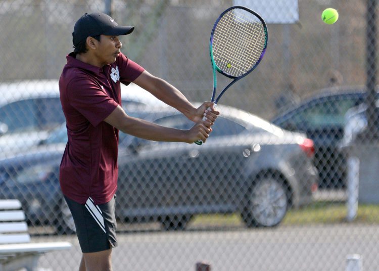 (Brad Davis/For LootPress) Woodrow Wilson's Ram Asaithambi against Capital April 7, 2022 in Beckley.