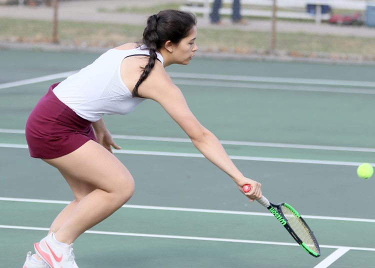 (Brad Davis/For LootPress) Woodrow Wilson's Elysia Salon against Capital April 7, 2022 in Beckley.