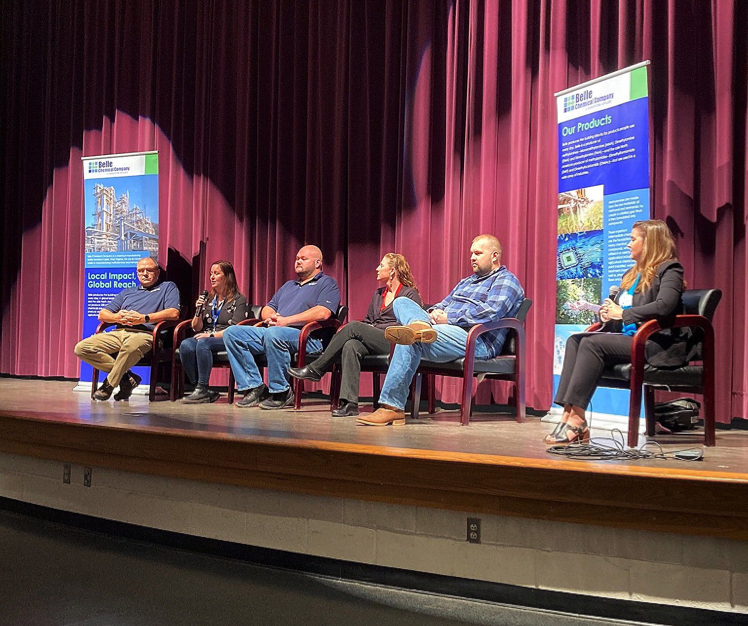 Belle Chemical Hosts Manufacturing Career Panel with Local High School Students
