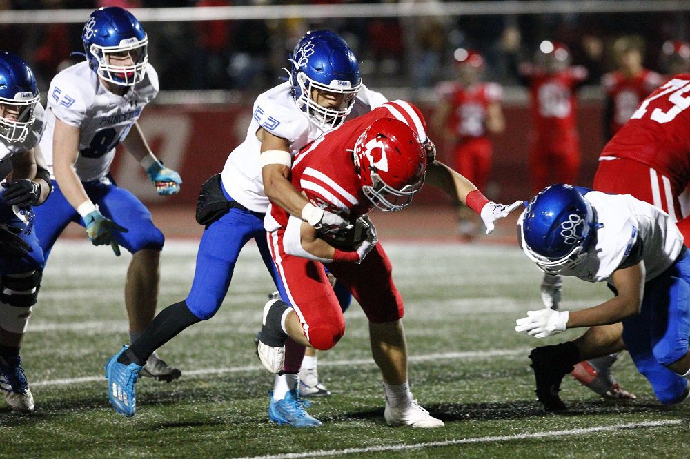 Prep Football Cochran and Collins stellar as Princeton upsets No. 5