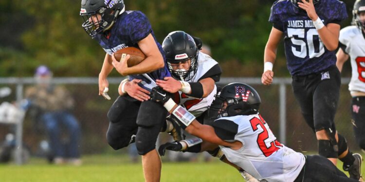 James Monroe's Layton Dowdy (Photo by Greg Barnett)