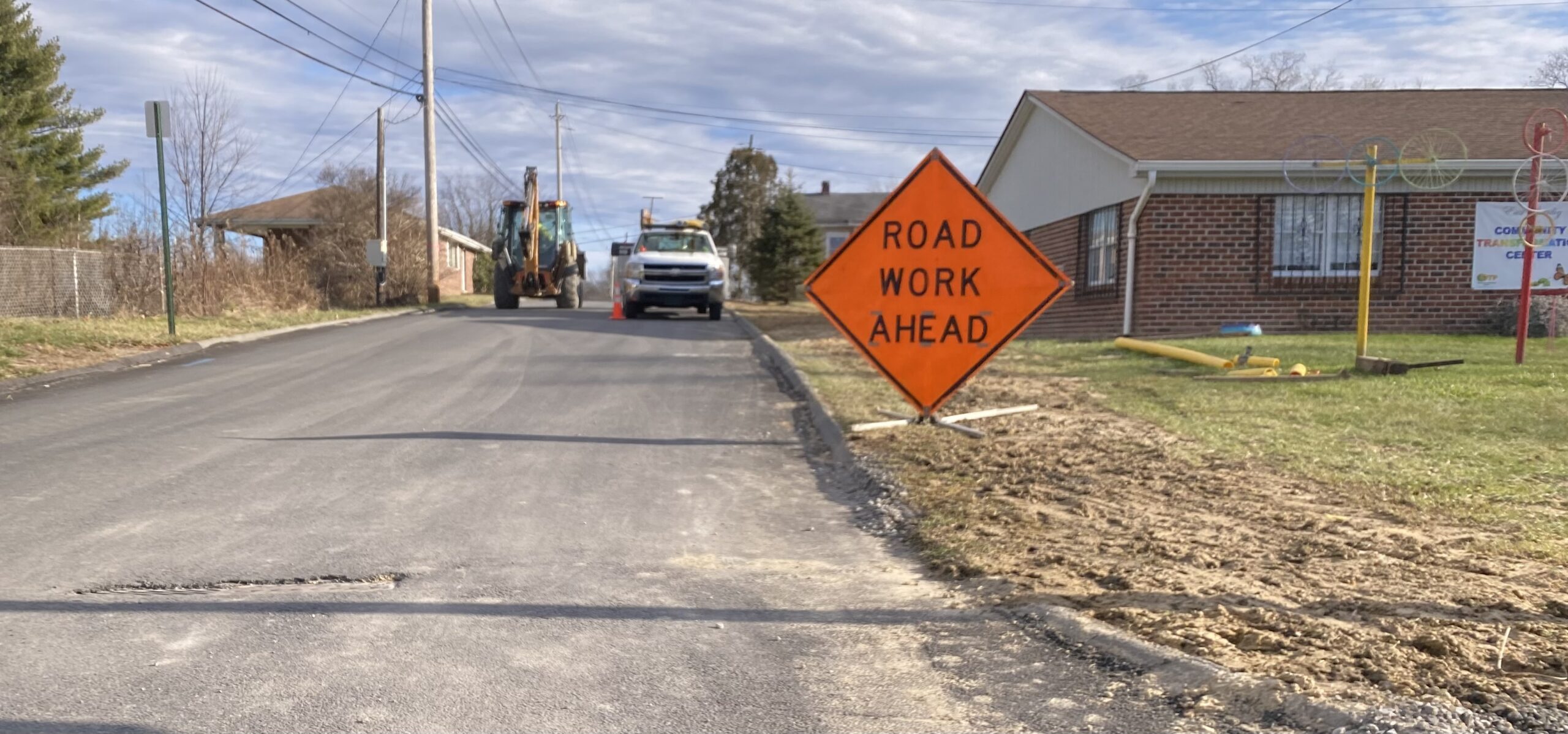 Traffic Alert Beckley pipeline work ongoing