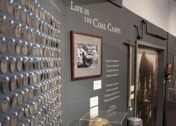 West Virginia Mine Wars Museum Exhibit - Photo Credit: Roger May