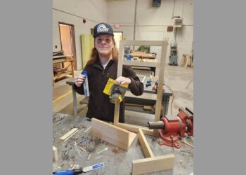 Pictured is Dillon Stout who recently won 1st place in the SkillsUSA district competition. Dillon will compete along with 30 other Tazewell County Career and Technical Center students at the State SkillsUSA competition in April in Virginia Beach, Virginia.
