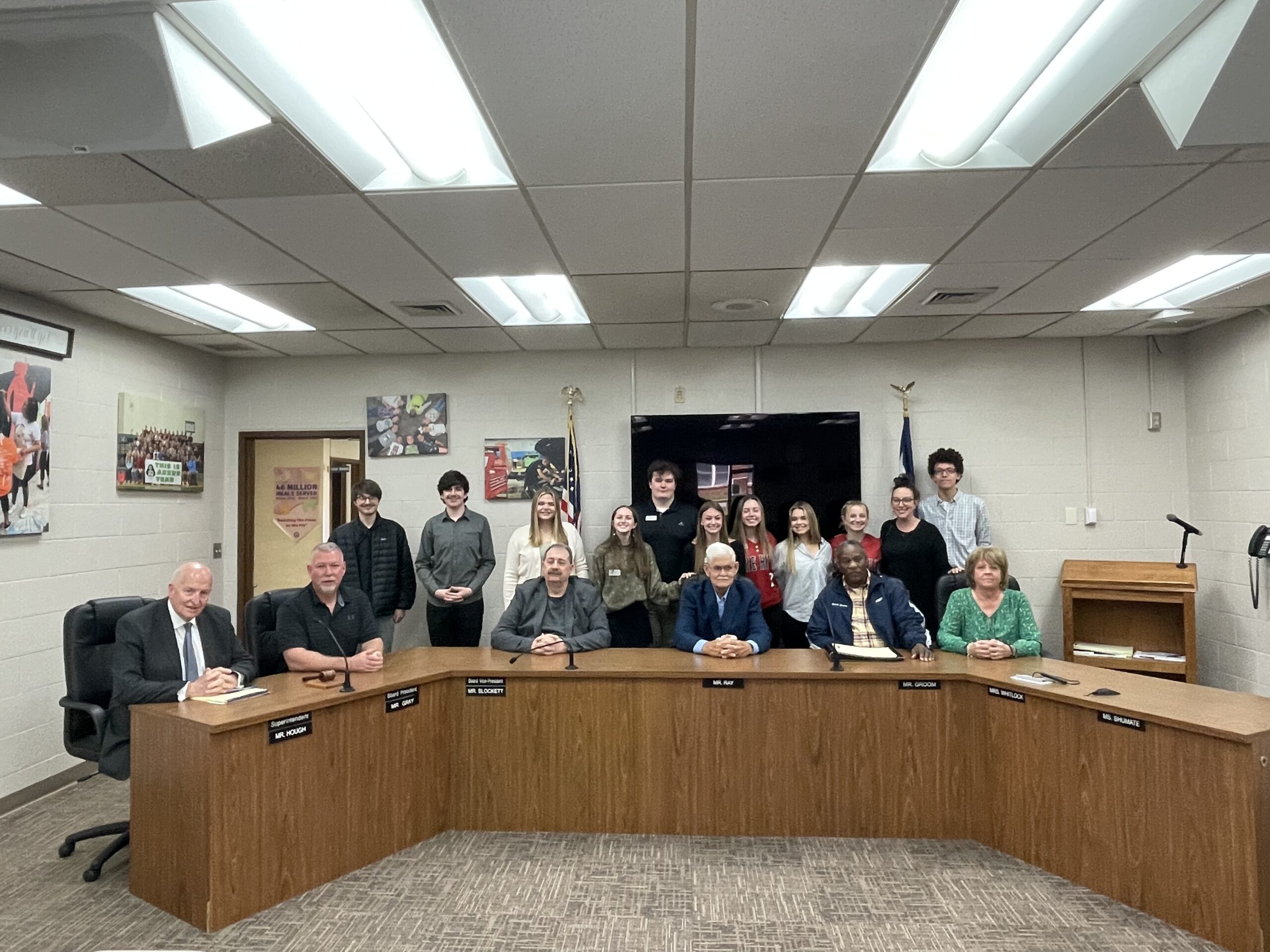 Leadership Fayette County class presents their “Speaking Truth to Power” topic to Fayette County