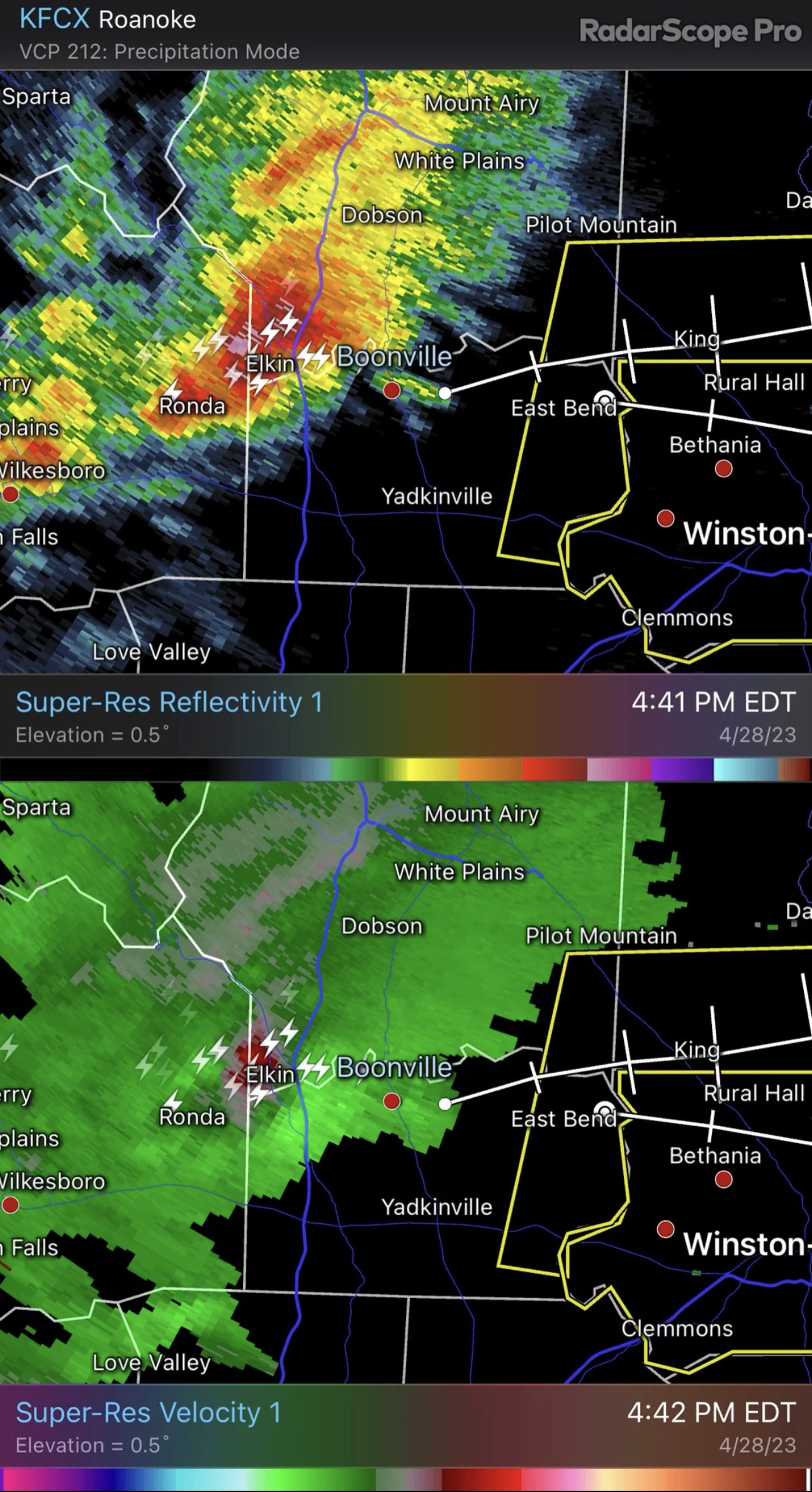 NWS confirms EF-0 tornado in Elkin, NC