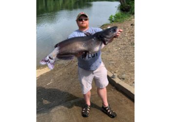 WV angler catches state record channel catfish 2 years in a row