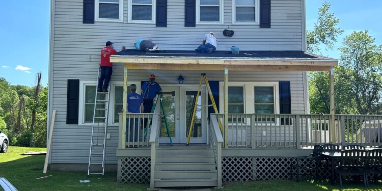 Volunteers from ten work crews representing five states and associated with the West Virginia Ministry of Advocacy and Work Camps (WVMAW) have generously dedicated their time, resources, and skills to renovate a St. Albans home intended to serve as an aftercare facility for individuals in recovery.