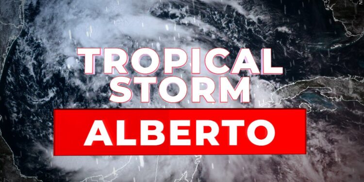 Tropical Storm Alberto forms in Gulf of Mexico