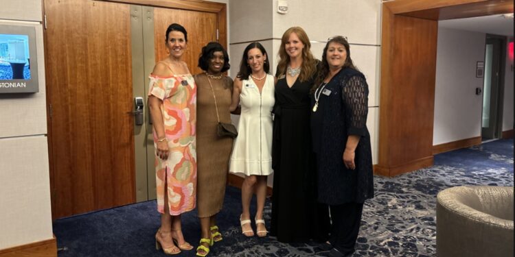 L to R: Jona Rinard, Kayln Obiozor Dorey, Summer Hartley, Jennifer Light, and Jennifer Justice.