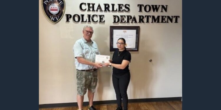Photo Courtesy of Charles Town Police Department