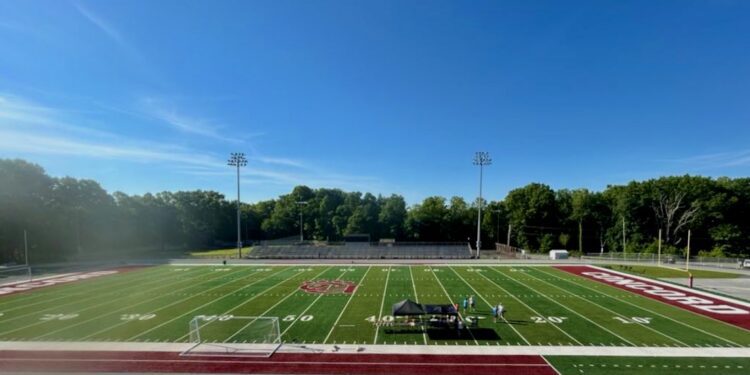 Callaghan Stadium’s June O. Shott Field at Concord University; Photo: Brandon Scott Blankenship