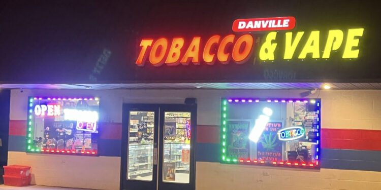 Two Arrested in Drug Bust at Danville Tobacco and Vape Shop