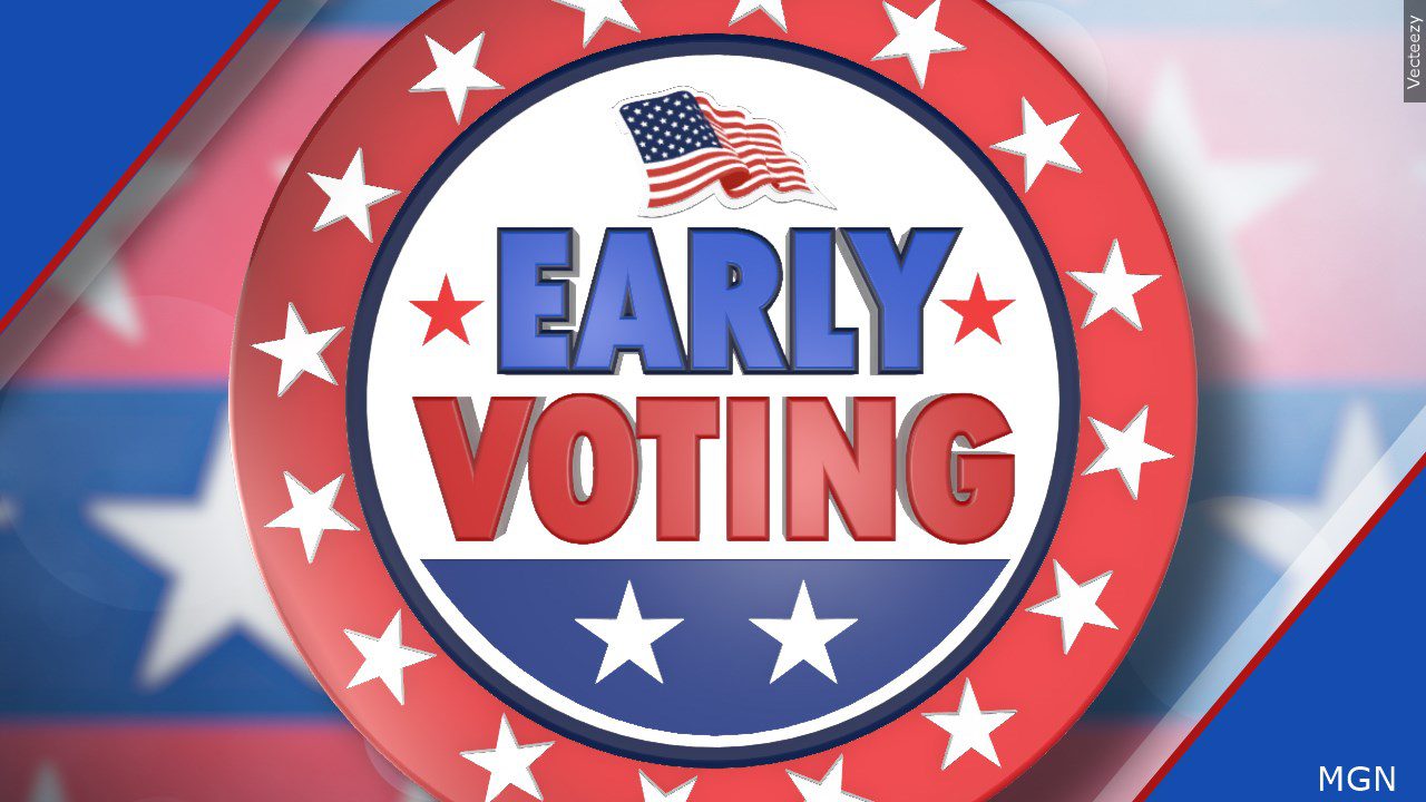 West Virginia's early voting inperson period begins Wednesday, October 23