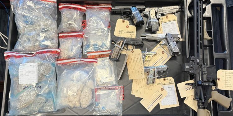 Gov. Justice announces success of Operation October Sky, seizure of meth, fentanyl, heroin, dangerous weapons