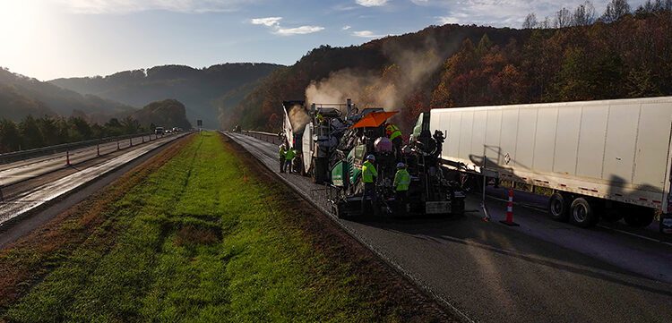 WVDOH paves 1,170 miles of road during 2024 paving season