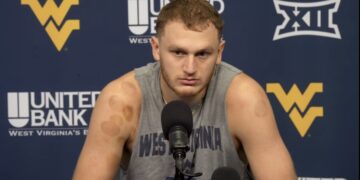 DeVries | (WVU Sports/YouTube)