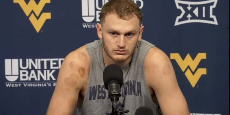 DeVries | (WVU Sports/YouTube)