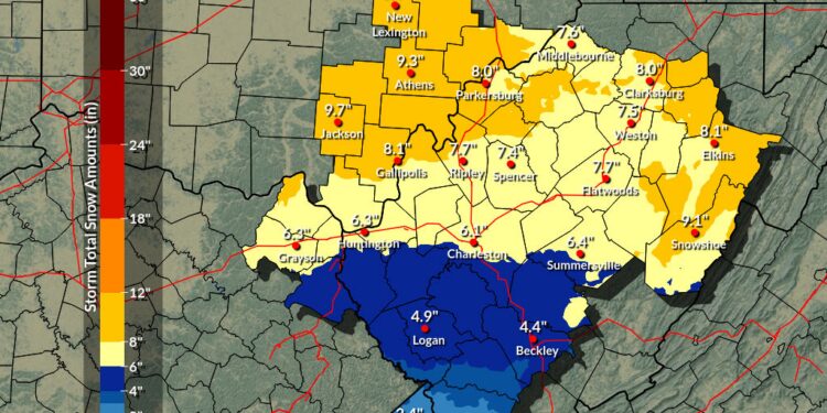 Winter Storm Warning Issued