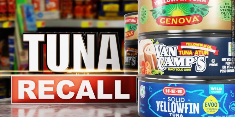 Canned Tuna recalled over botulism fear