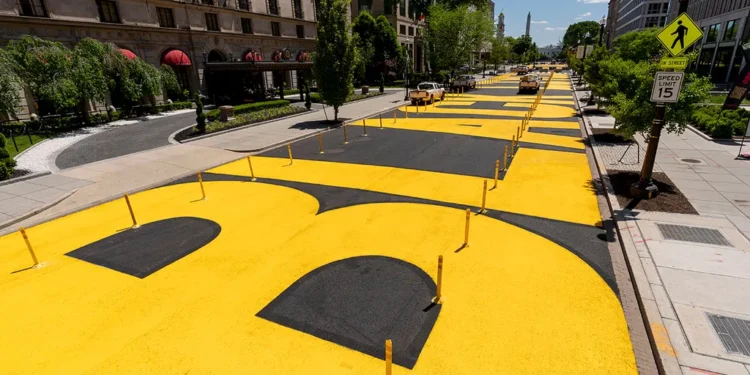 D.C. Begins Removal of ‘Black Lives Matter’ Street Mural Near White House