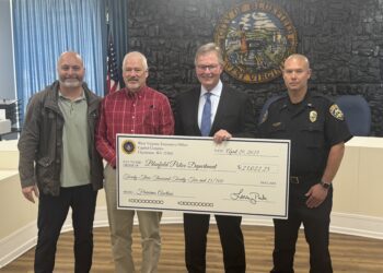 Treasurer Returns $23K in Unclaimed Funds to Bluefield Police