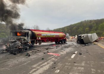 Photo Courtesy of Kanawha County Emergency Management/Nitro Fire Department