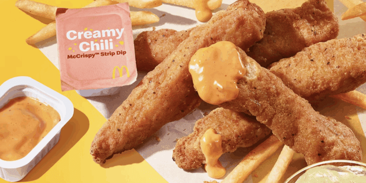 McDonald’s Takes Dipping to the Next Level with Brand-New McCrispy Strips and Creamy Chili Dip