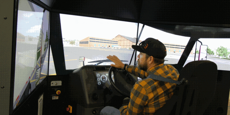 West Virginia Colleges Collaborate on Advanced CDL Simulation Training at New River CTC