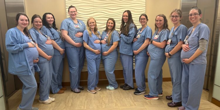 BABY BOOM: One Hospital has 14 Labor & Delivery Nurses Expecting Their Own Bundles of Joy