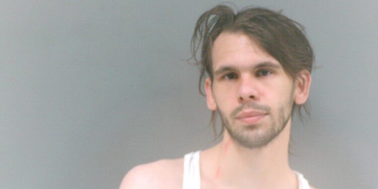 Man ripped blades off ceiling fan, shattered glass, and broke two doors at a home