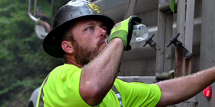 Remember those who work in the heat