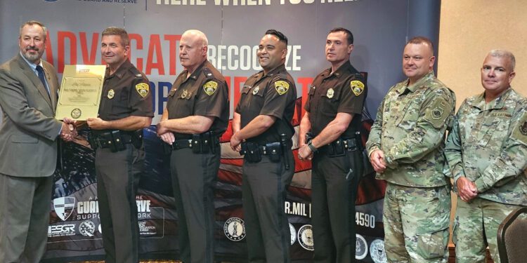 WVDNR Law Enforcement Section Earns National Recognition for Military Support