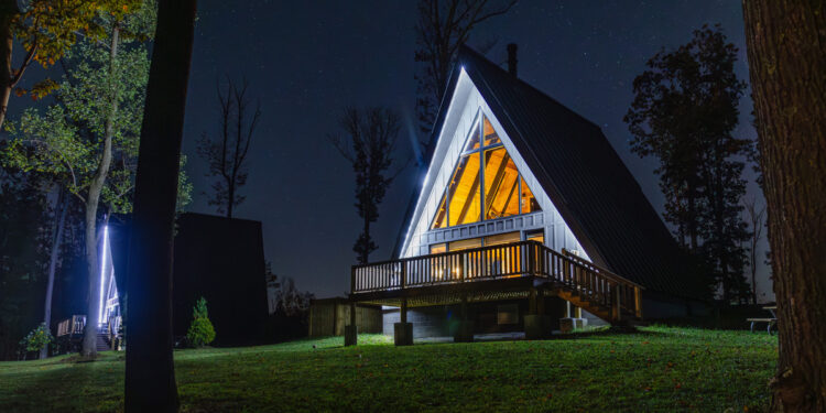 New Stargazing Cabins Now Open at Coopers Rock State Forest