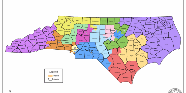 North Carolina Republicans Advance Controversial Congressional Redistricting Plan