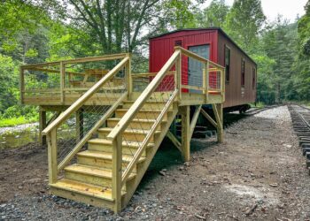 Historic Rail Lodging Now Booking 2026 Stays in Cass